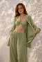 Muslin Kimono 3-Piece Set