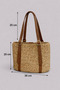 Velora Genuine Leather Detailed Soft Rope Women's Straw Sandals Shoulder Bag – Stylish and for Daily Use Tote Bag - 6