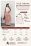 Pile and volant detailed elastic waist lined plaid skirt 4090 - 3