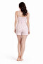 Women's 20666 100% Cotton Pajama Set with Rope Straps Shorts - 3