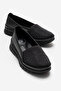 Stone Women's Ballerinas Black Skin