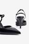 Women's Stiletto Pointed Toe Heeled Shoes Irisa Black - 4