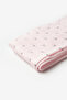Pink Glitter Polka Dot Girl's Banana Socks - 4