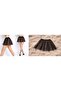 Women's Elastic Short Skirt with Drawstring Detail - Beach and Home Use - 5