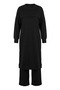 Two Thread Tunic Pants Double Set 0549-05 Black - 5