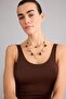 Women's 2-Piece Necklace H2566Axns