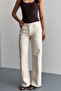 Women's High-Waist Jean Denim Palazzo Pants - 6