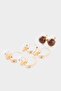 Women's 3-Piece Earrings H2571Axns - 3