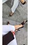 Brown Patent Leather Women's Classic Heeled Shoes