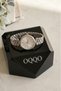 Hera Gray Honeycomb Cord Women's Wristwatch