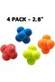 6-Piece Sports Reaction Bounce Balls, Agility Hand-Eye Coordination Reflex Training - 3