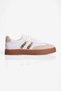 Women's Sneaker Lace-Up Sports Shoes Leron White - 2