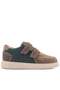 Genuine Leather Sand Khaki Velcro Light Sole Boys' Sports Shoes - 3