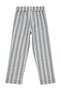 Self-Striped Pants for 6-9 Years Old - Blue - 2