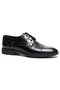 63534 Black Winter Rubber Sole Men's Shoes