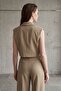 سترة MY FASHION قصيرة بأزرار وياقة جاكيت - 6