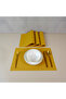 Harmony Mustard 4 Piece American Service Set 30X45 cm