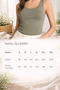 Women's Wide Strap U-Neck 100% Cotton Undershirt 3-Pack (Khaki – Black – White) |   It Doesn'T Show - 7