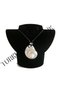 Mother of Pearl Shell Necklace - Silver Mouth - 3