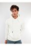 Unisex Standard Cut 3 Thread Ribbed Hooded Cotton Sweatshirt with Fleece Inside - 4
