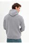 Unisex Standard Cut 3 Thread Ribbed Hooded Cotton Sweatshirt with Fleece Inside - 6