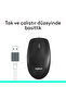 M90 USB Optical Wired Mouse - Black 910- 001793 - 4