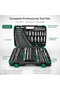 AUTO FAMILY Precision 218 Pcs Ratcheting Screwdriver & Socket Bit Set - 8