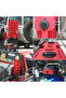 AUTO FAMILY Portable Gasoline Fuel Can Red - 30L, Gas Container with Secure Cap - 6