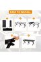 AUTO FAMILY Folding Aluminum Camping Table 90CM – Roll-Up Table, Portable Lightweight Grill Table - 4
