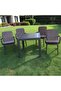 Chair Min Leather Washable Zippered Rubberized 6-Piece Gray 4 cm Sponge Lower 42X42 Back 42X42