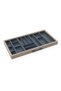 Kitchen Drawer Organizer, Cutlery Holder 94cm X 48cm, Sides and Height Can Be Cut 4cm, Anthracite - 2