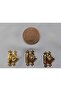 Backgammon Clip Yellow 10 Pieces 26X17 mm Box and Cover Lock - 3