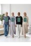 Unisex Short Sleeve Turn Key and Multilingual "From River to Sea" Slogan T-Shirt S - 2XL T300027 - 4