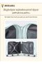 Kids Luggage Ride-On Suitcase, ABS Hard Shell Trolley Case with Cup Holder & Side Hook - 5