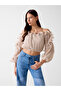 Chiffon ruffle top