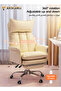 Ergonomic Gaming Chair Office Chair for Small Spaces, Home Desk Chair with Retractable Footrest - 5