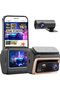 Z60 Pro Dual Dash Cam 4K Sony STARVIS 2 4G GPS Black