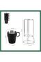 AUTO FAMILY Stackable Stainless Steel Coffee Mug Set with Rack and Mesh Carrying Bag – Pack of 4 - 4