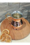 Copper Ayran Cup Forged Model Copper Color Set of 2 - 5