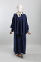 Navy Blue Cloak Dress - 5