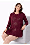 Women's Combed Cotton Tunic for Middle-Aged and Older Mothers 4745 - 3