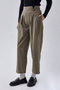 Kemeri Pleated Detail Trousers Çağla Yeşili - 5