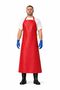 Suni̇ Leather Waterproof Dishwasher Apron Durable Metal Apron Thick Marble Apron