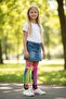 6-12 Years Old Girl's 3D Figure Socks - 3