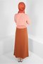 ELASTIC BELI STRAIGHT CUT SKIRT 60400 - 3