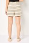 Women Textured Basic Shorts, Multicolor - 4