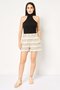 Women Textured Basic Shorts, Multicolor - 2