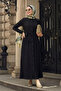 Lemina Belted Dress - Black