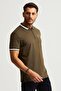 Polo Collar T-Shirt with Zipper Detail (Barakm) - 2