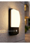 مصباح حائط LED بقوة 20 واط مع مستشعر، أسود، 3000 كلفن، IP65 - 2